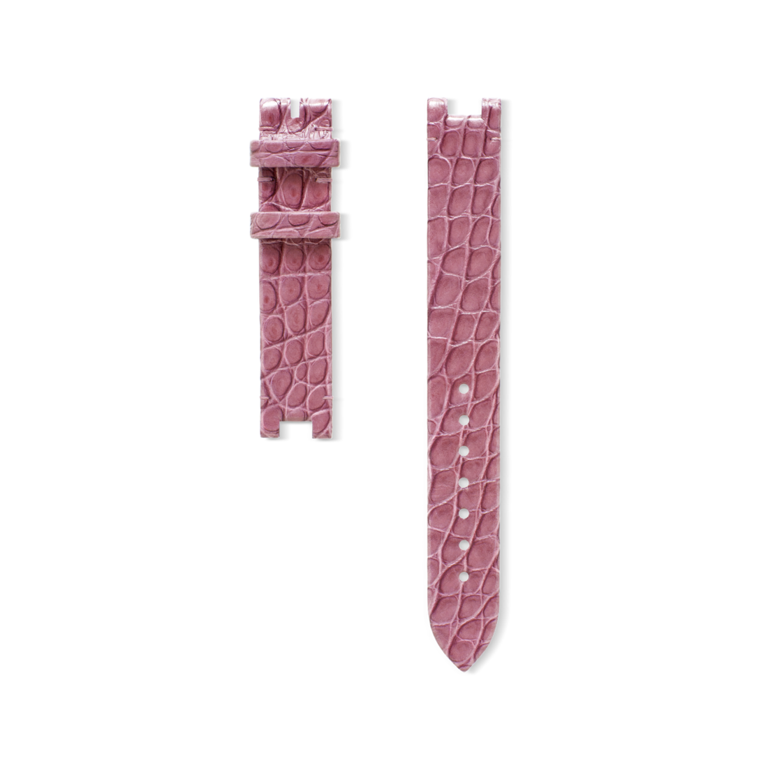 Color Blossom Dusty Pink Alligator Strap - All Watches | LOUIS VUITTON